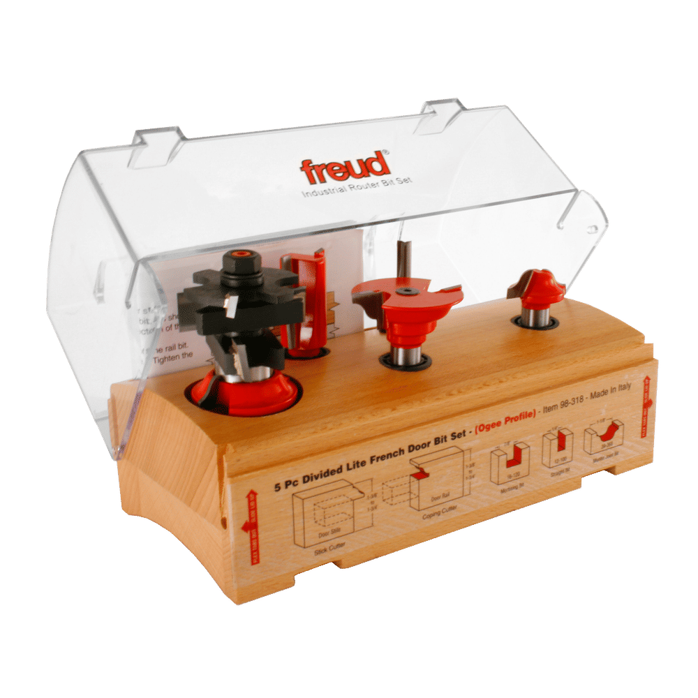 98-318 | Router CNC | Router Bit Sets | French Door Making Sets