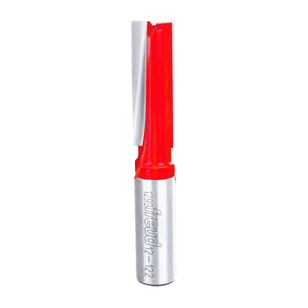1/4 Inch Router Bit 3-Piece Extra Long Straight Router Bit Set (1/2" Shank - 2", 2.5", 3" Cutting Lengths) Ryobi Router