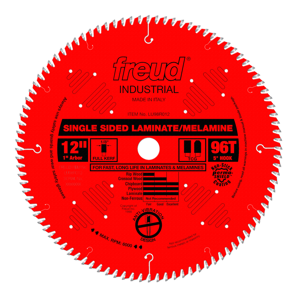 LU98R012 | Saw Blades | Plywood/Laminate/Melamine | Single Sided 