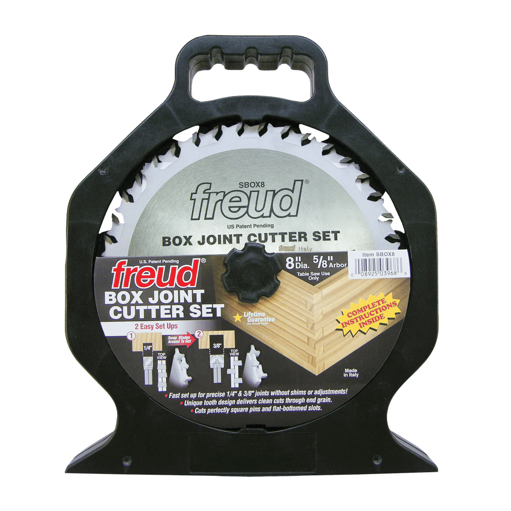 SBOX8 Saw Blades Dado Sets Box Joint Cutter Set Freud Tools