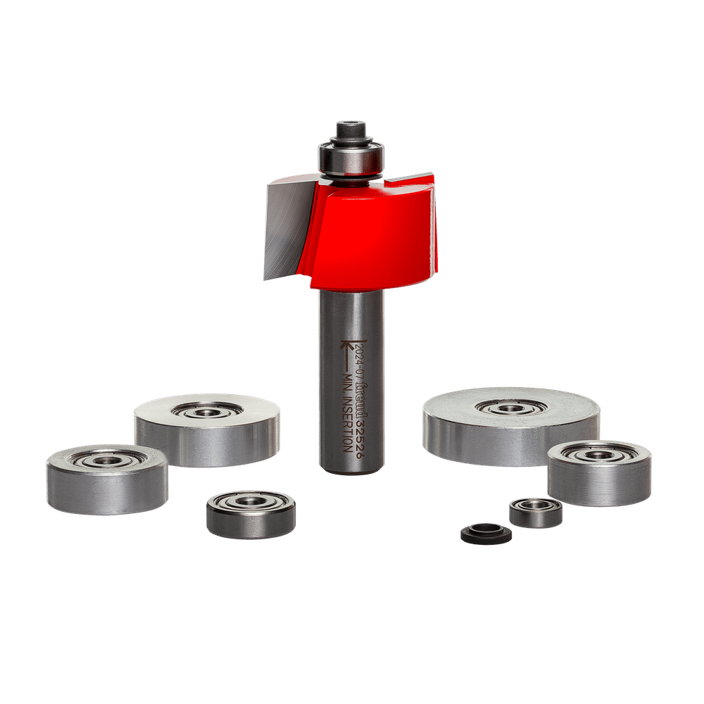 32-526 | Router CNC | Joinery | Rabbeting with Bearing Set - Freud Tools