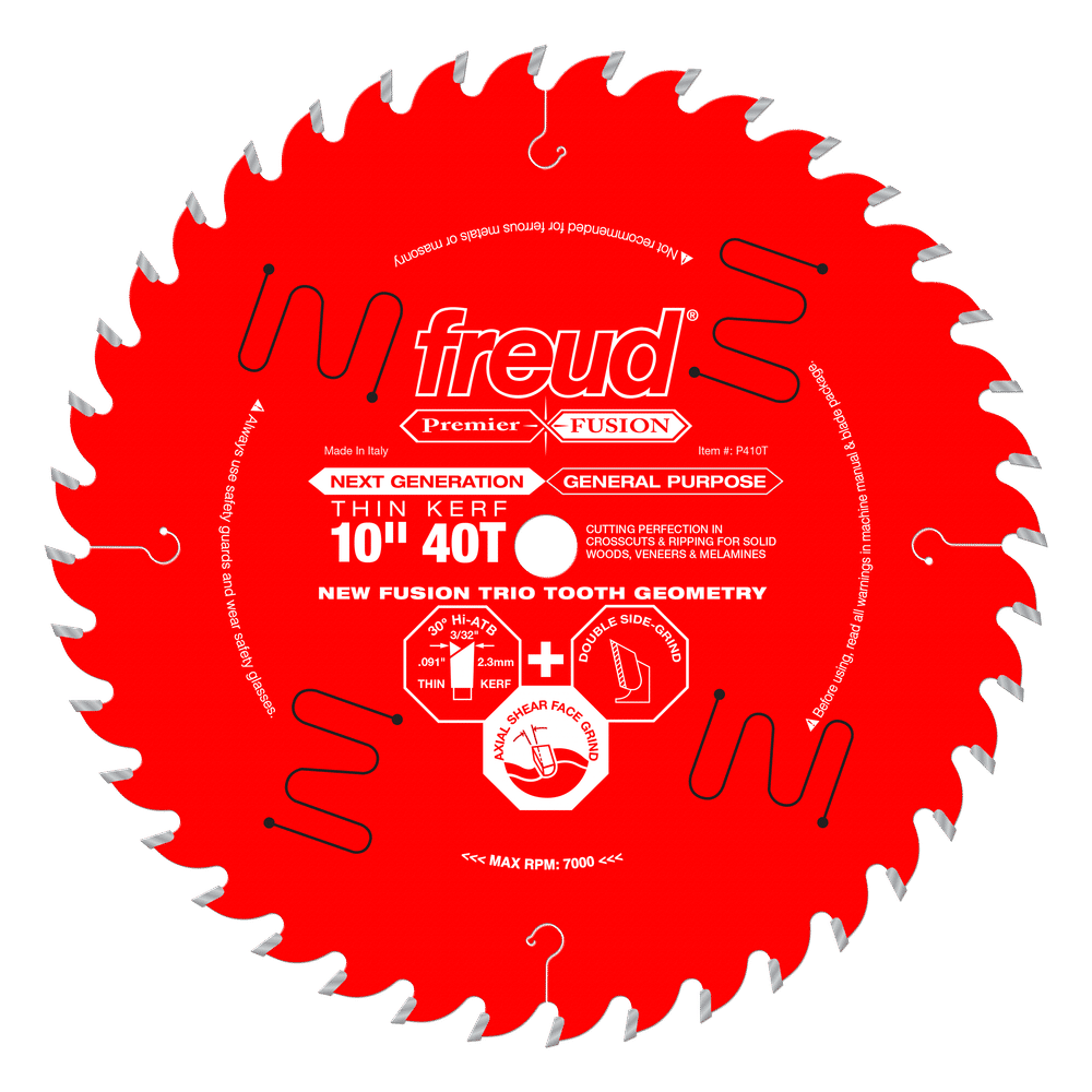 P410T | Saw Blades | General Purpose/Combination | Premier Fusion