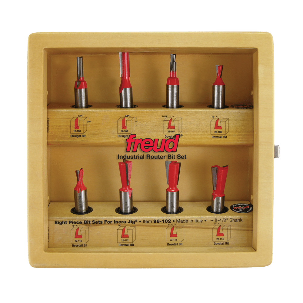 96-102 | Router CNC | Router Bit Sets | Box Joint Sets for Incra Jig