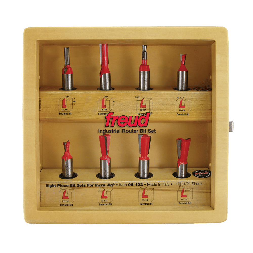 96-102 | Router CNC | Router Bit Sets | Box Joint Sets for Incra Jig