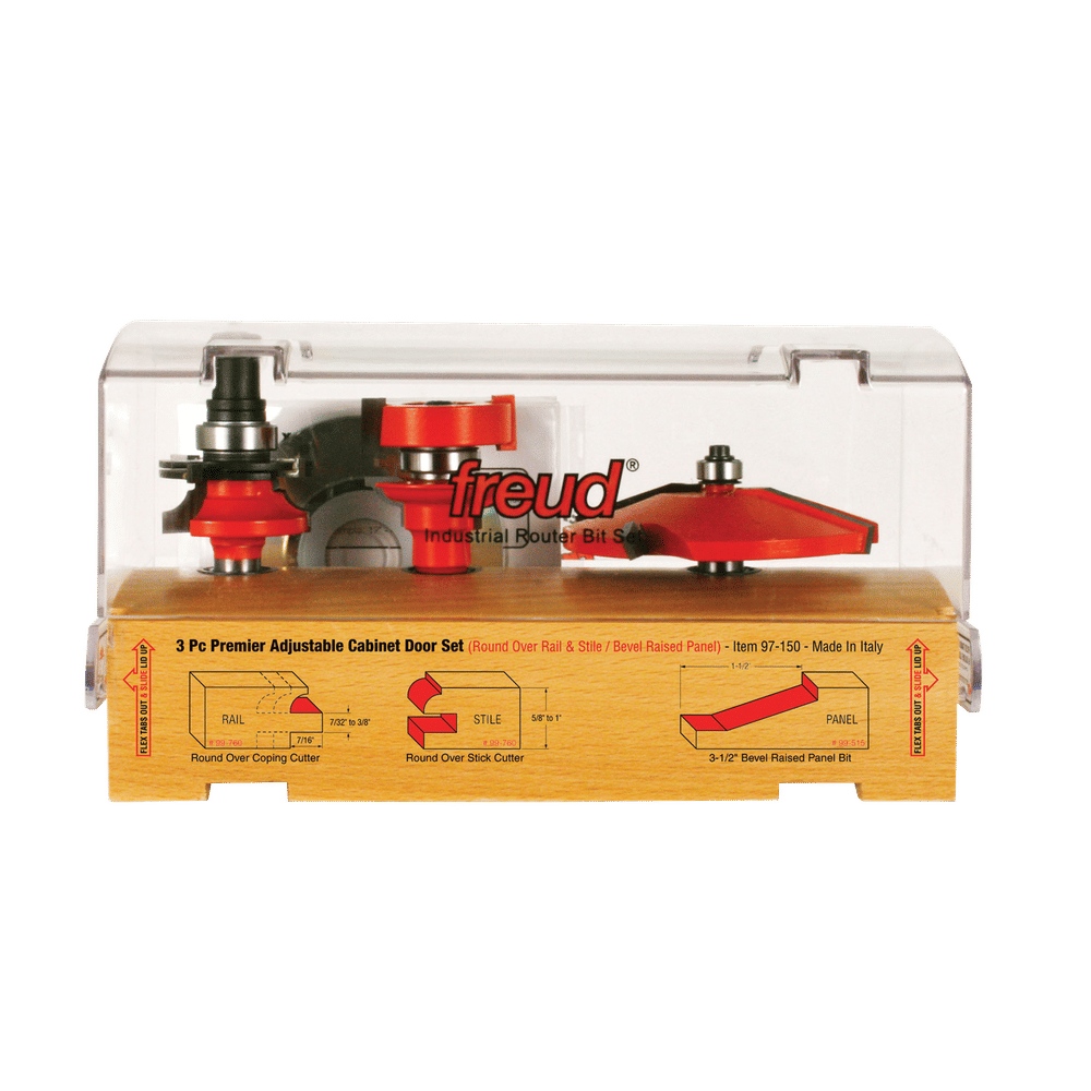 97-150 | Router CNC | Router Bit Sets | Cabinet Door Making Sets