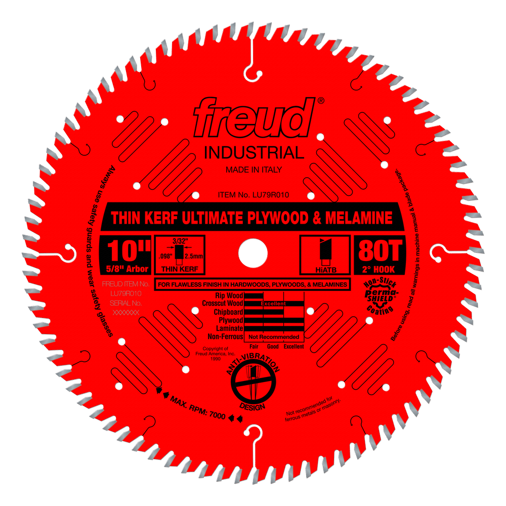 LU79R010 Saw Blades Plywood/Laminate/Melamine Ultimate Plywood