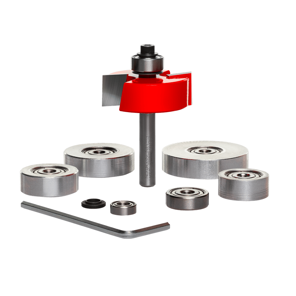 32-504 | Router CNC | Joinery | Rabbeting with Bearing Set - Freud Tools