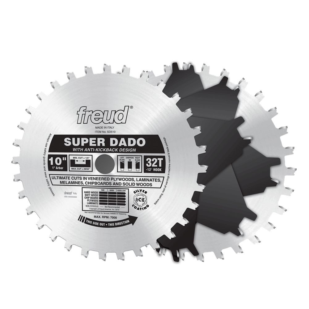 SD510 Saw Blades Dado Sets Super Dado Sets