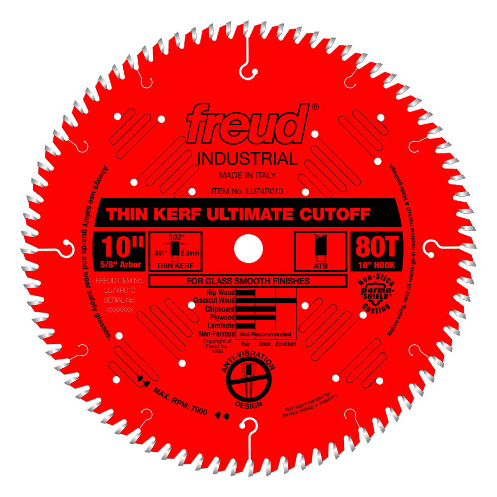 10 inch crosscut on sale saw blade