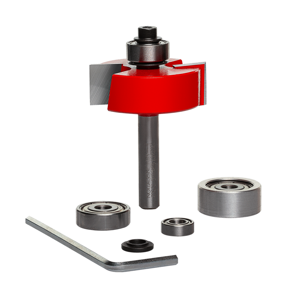 32-502 | Router CNC | Joinery | Rabbeting with Bearing Set - Freud Tools