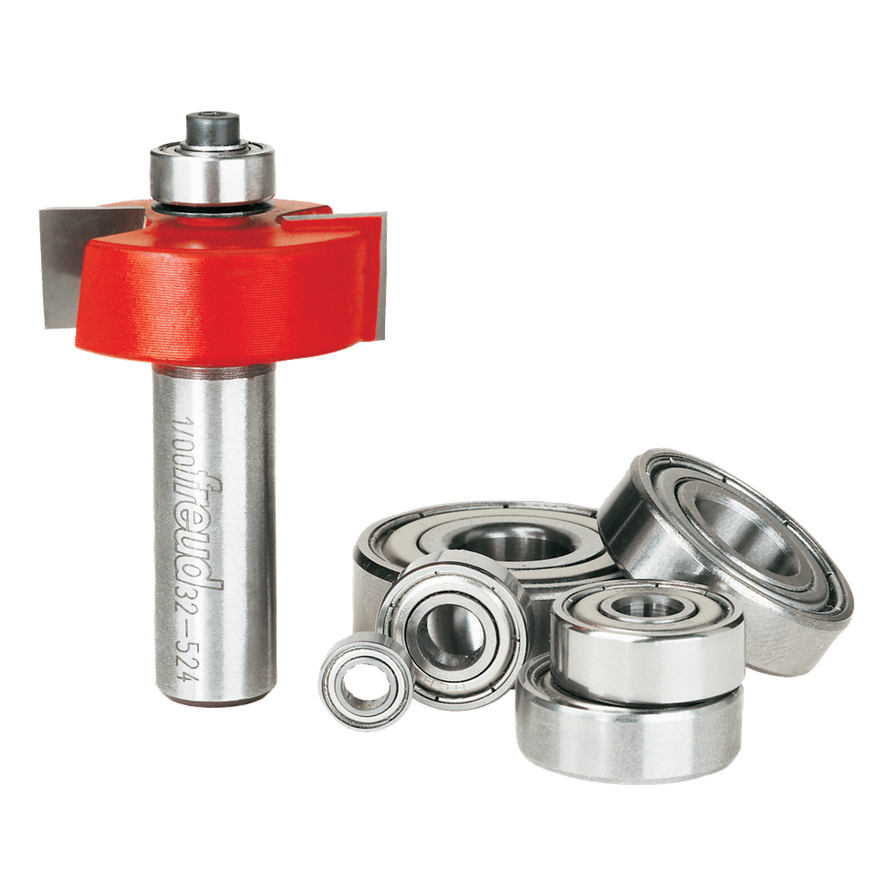 32 524 Router CNC Joinery Rabbeting with Bearing Set
