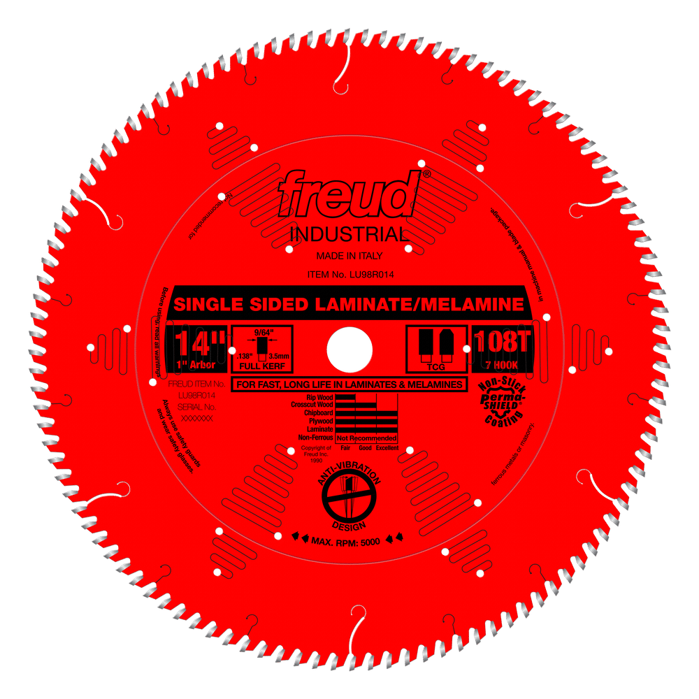 LU98R014 | Saw Blades | Plywood/Laminate/Melamine | Single Sided