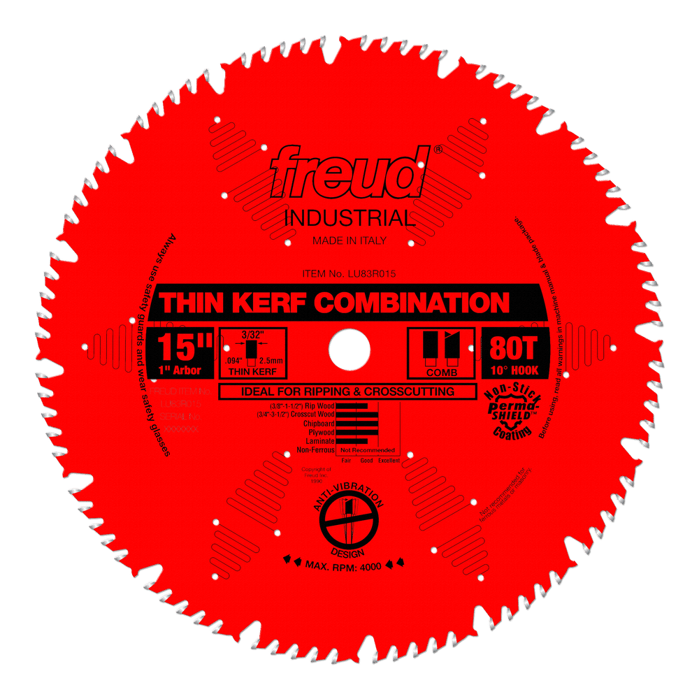 LU83R015 Saw Blades General Combination Freud Tools