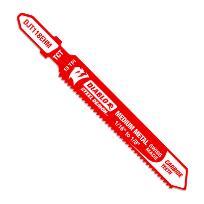DJT118B5 | Jigsaw Blades | Thick Metal | High Speed Steel