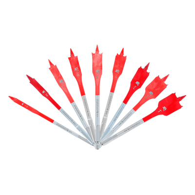Freud-Diablo DB Spade Bit Set – 6-Piece Demolition Spade Bit Kit, DSPD4920-S6, For Wood Drilling, Fast Boring