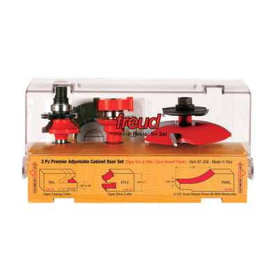 97-252 | Router CNC | Router Bit Sets | Cabinet Door Making Sets