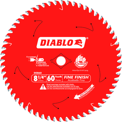 D0760A | Saw Blades | Wood Cutting | Ultra Finish - Diablo Tools