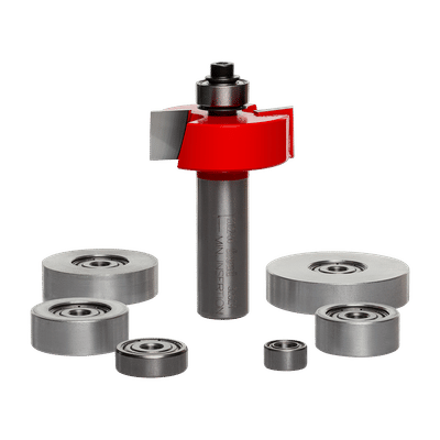 32-504 | Router CNC | Joinery | Rabbeting with Bearing Set - Freud Tools