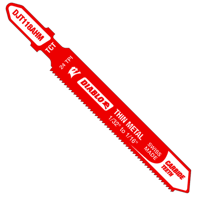 DJT121GF5 Jigsaw Blades Thin Metal Bi Metal