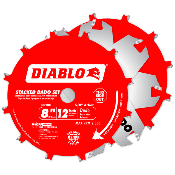 DD208H Circular Saw Blades Wood Cutting Dado