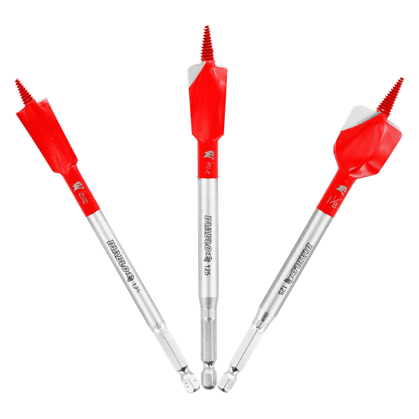 Speedemon 16 Piece Spade Set Diablo SPEEDemon Spade Bit 1-1/8