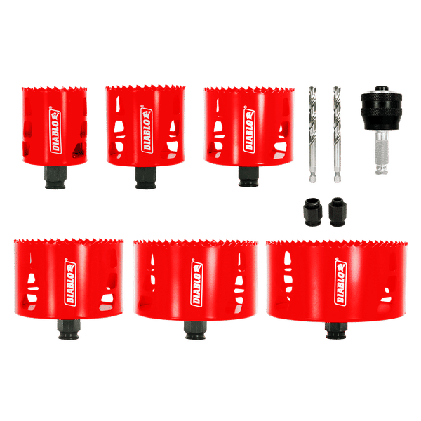 DHS11SLD Hole Saws Wood Metal Plastics Bi Metal Hole Saw Sets