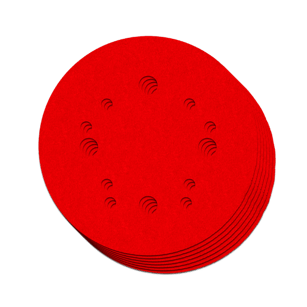 DIABLO 5 in. 220-Grit Universal Hole Random Orbital Sanding Disc with Hook and Lock Backing (15-Pack)