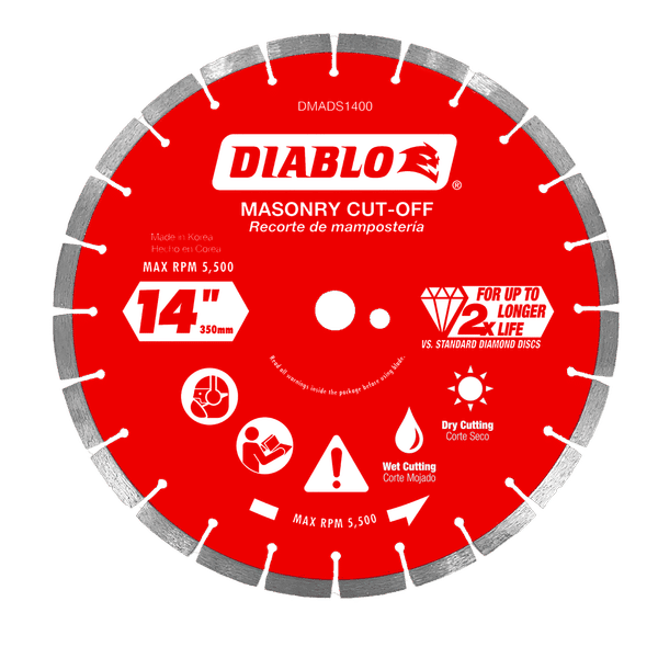 DMADS1400 | Diamond Blades | Segmented