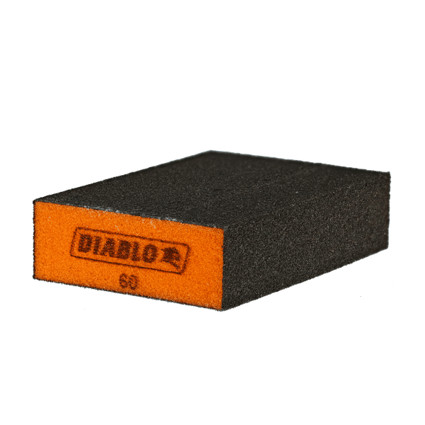 DIABLO 5 in. x 3 in. x 1 in. 100-Grit Large Flat Sanding Sponges