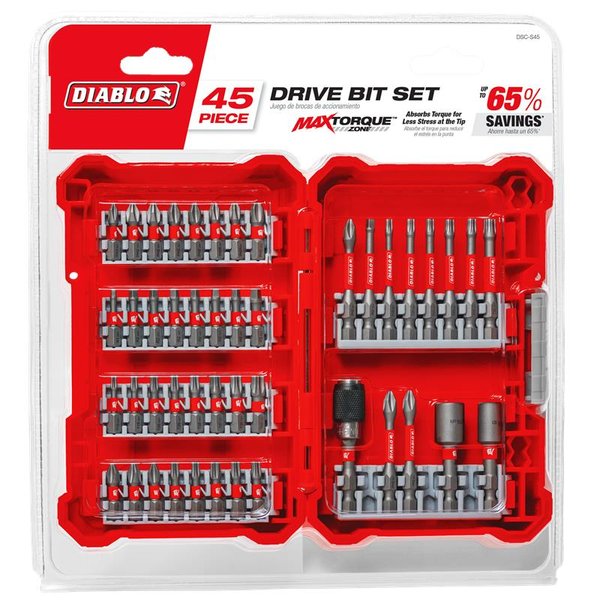 DSC-S45 | Screwdriving Bits | Drive Bits | Sets