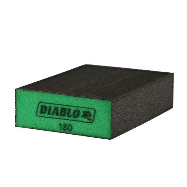 DIABLO 5 in. x 3 in. x 1 in. 100-Grit Large Flat Sanding Sponges