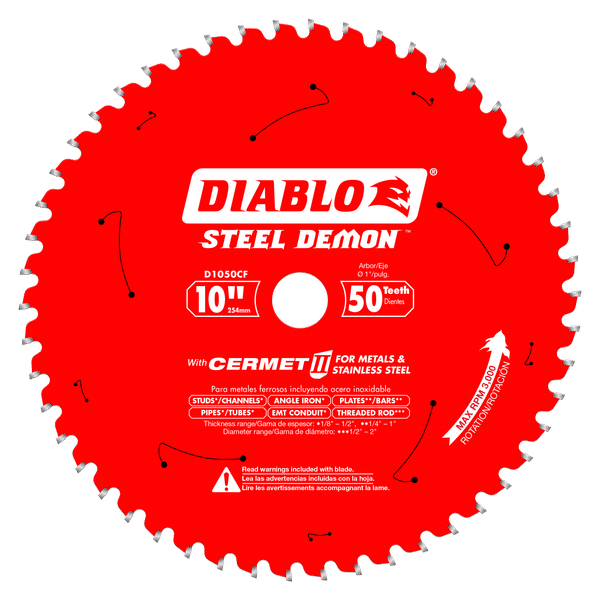 D1050CF Saw Blades Steel Cutting Medium Metal