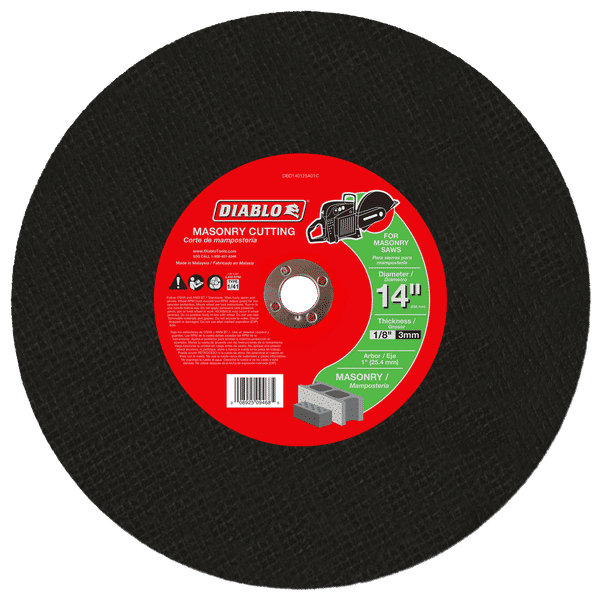 DBD140125A01C | Cut-Off & Grinding Discs | Masonry Cutting