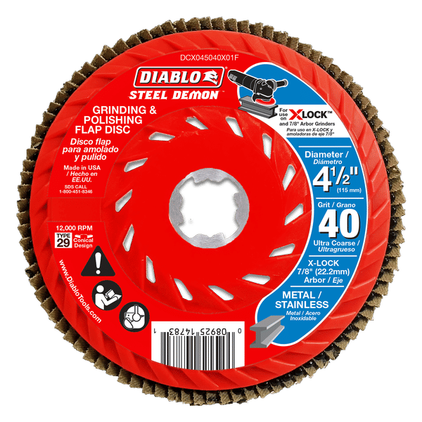 DCX045040X03F | Flap Discs | 4-1/2