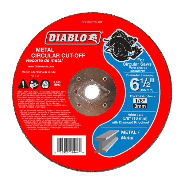 Cut off disk discount