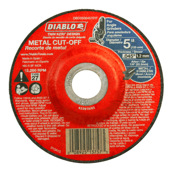 XP™ Ceramic Metal Grinding Wheels Type 27