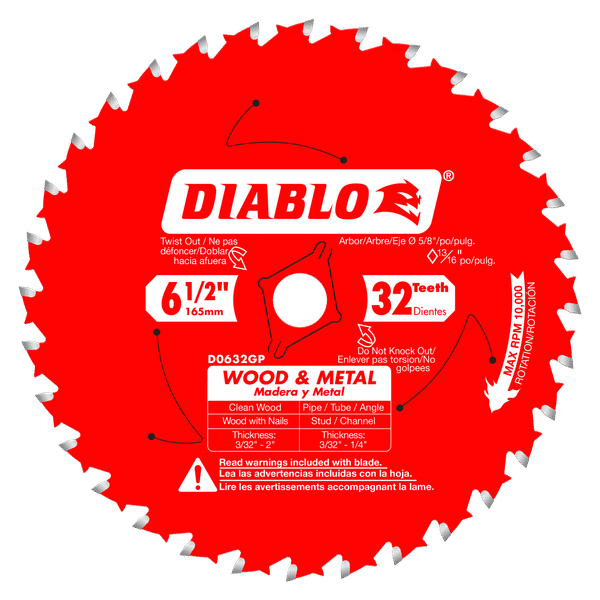 6 inch wood on sale cutting blade