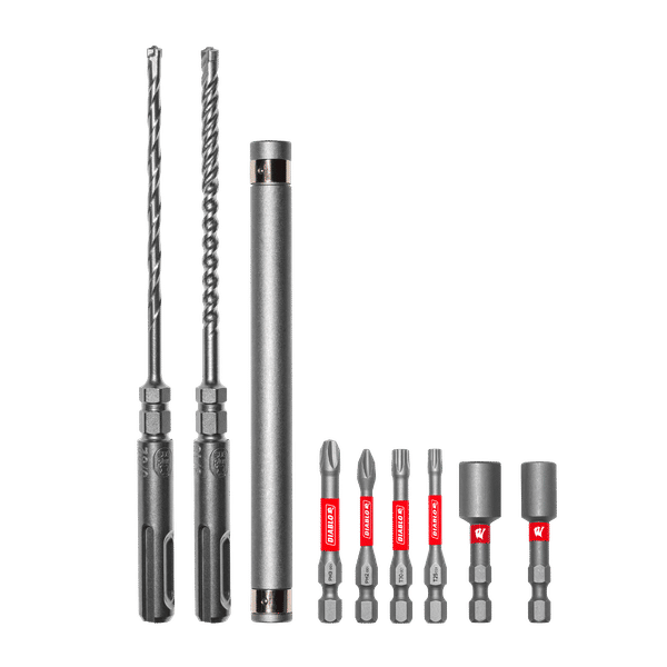DMAPL9910-S9 | Hammer Drill Bits | SDS-Plus Sets
