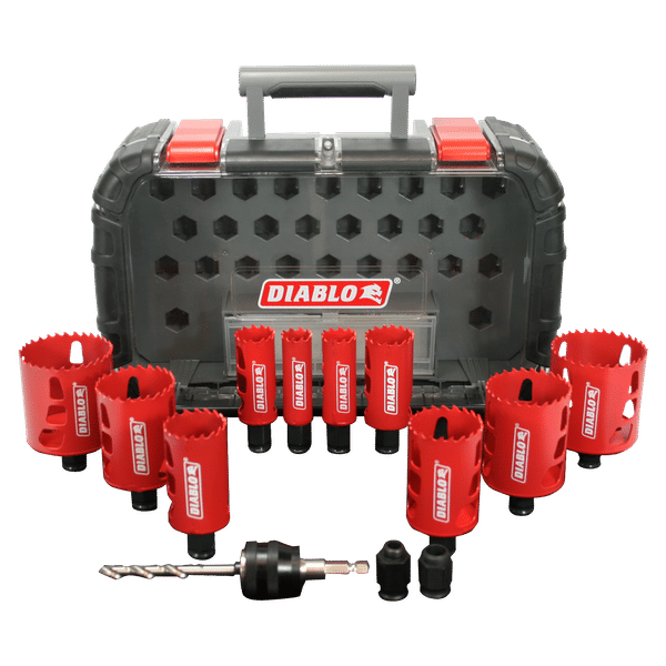 Impact hole best sale saw kit