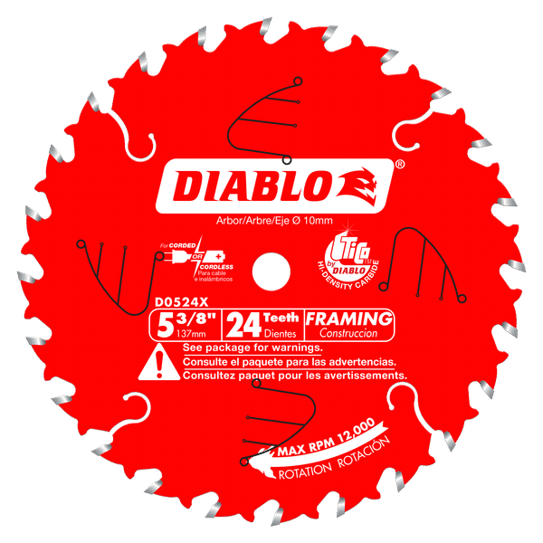 4-1/2 in. x 24-Teeth Framing Saw Blade 4-1/2 in. x 24-Teeth Framing Saw Blade