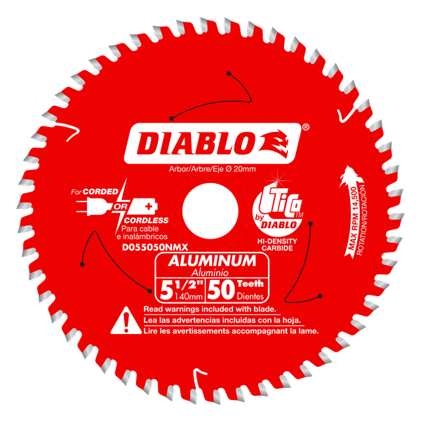 D055050NMX | Circular Saw Blades | Aluminum Cutting | Aluminum