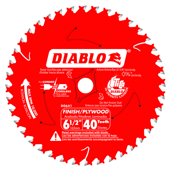 D0641A Saw Blades Wood Cutting Finish