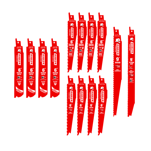 DS0014S | Reciprocating Blades | Sets | Bi-Metal