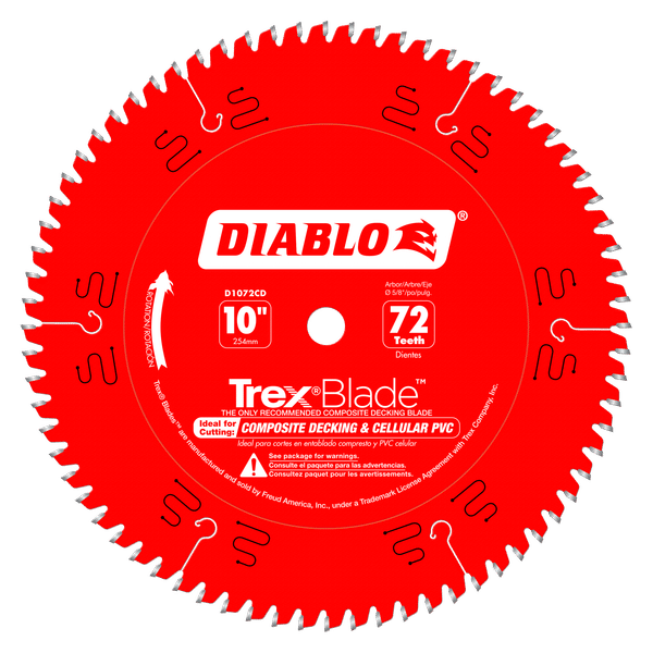 D1072CD | Saw Blades | Specialty | Composite-Plastics