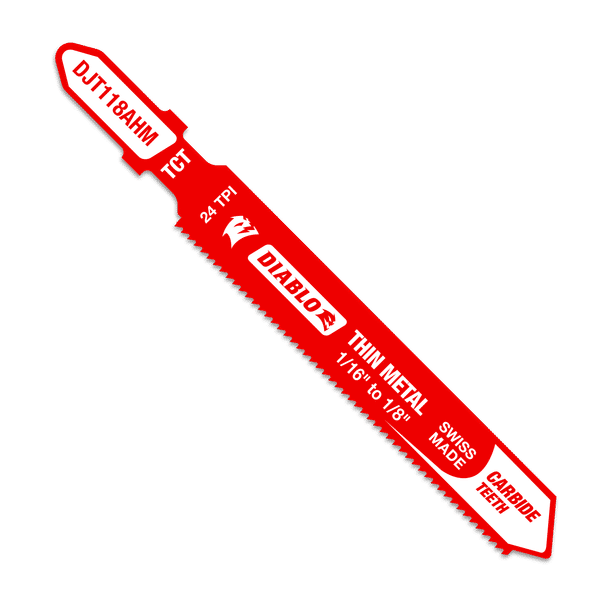DJT118AHM | Jigsaw Blades | Thin Metal | Carbide