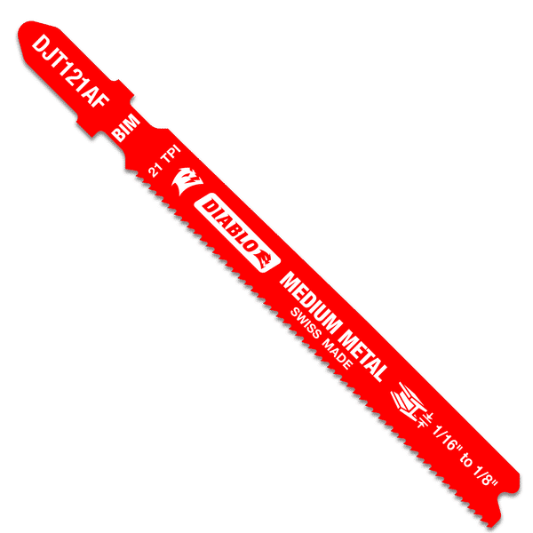 DJT121AF5 Jigsaw Blades Medium Metal Bi Metal