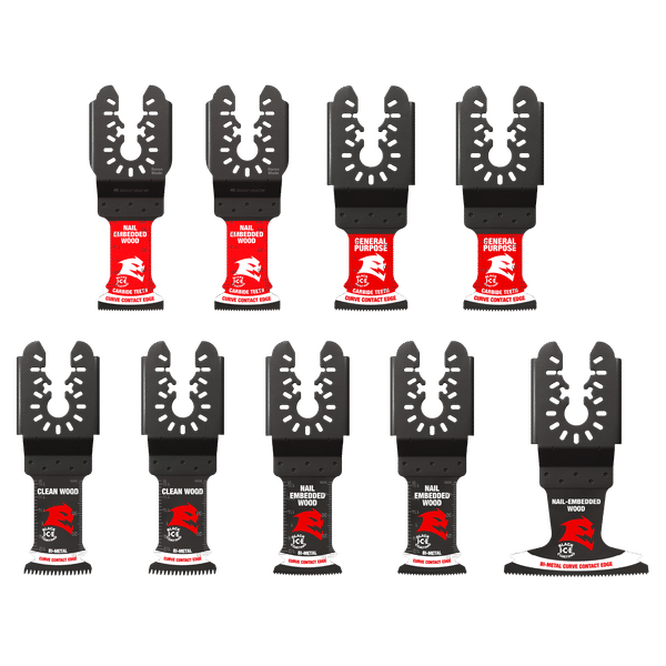 Milwaukee Oscillating Multi-Tool Blade Set (9-Piece)