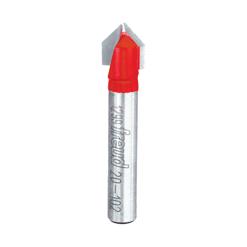 3/8" (Dia.) 90° V  Grooving Bit