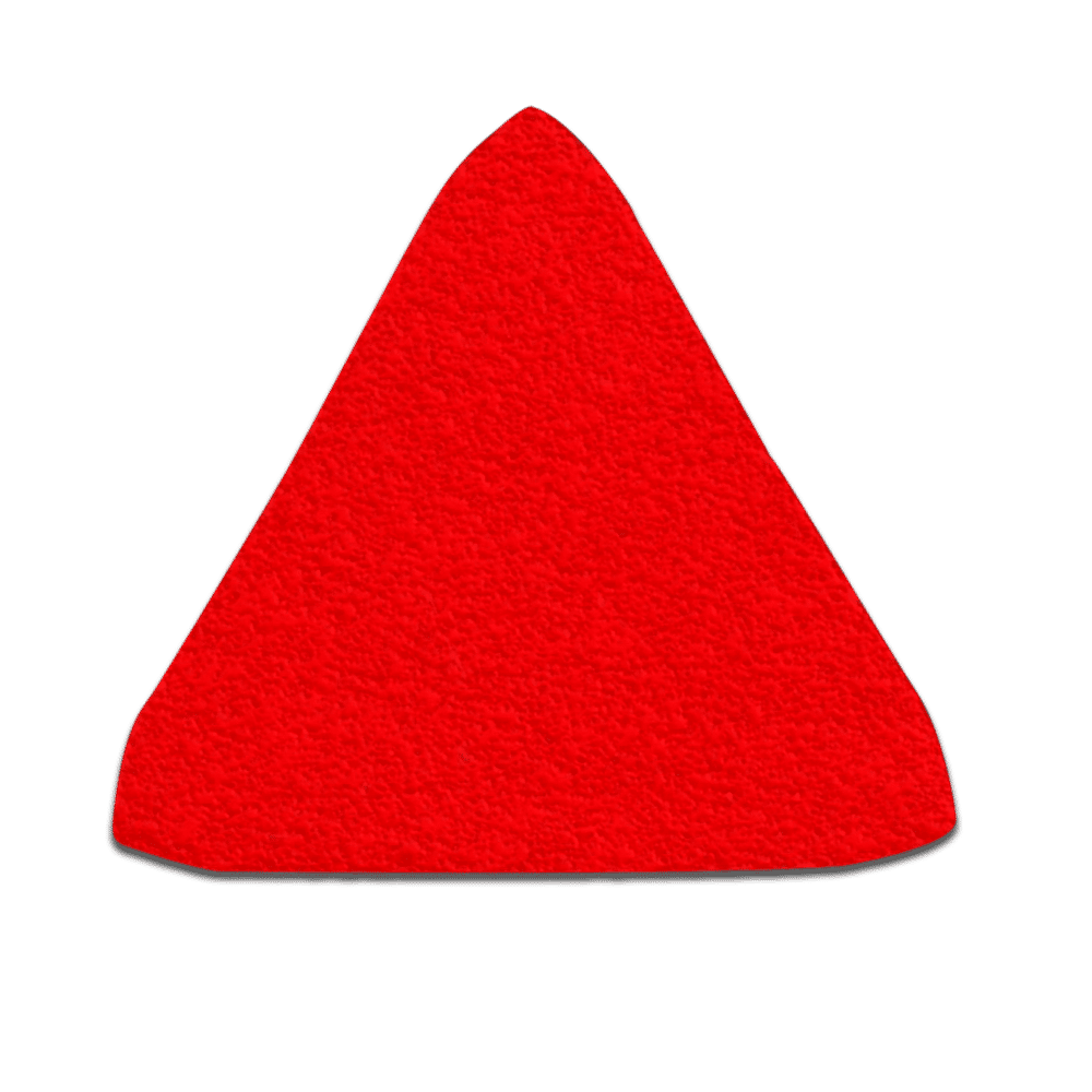 Norton Ryobi 60 Coarse Grit 2 7/8 X 2 7/8 10 Sheets Sanding Triangle Detail 