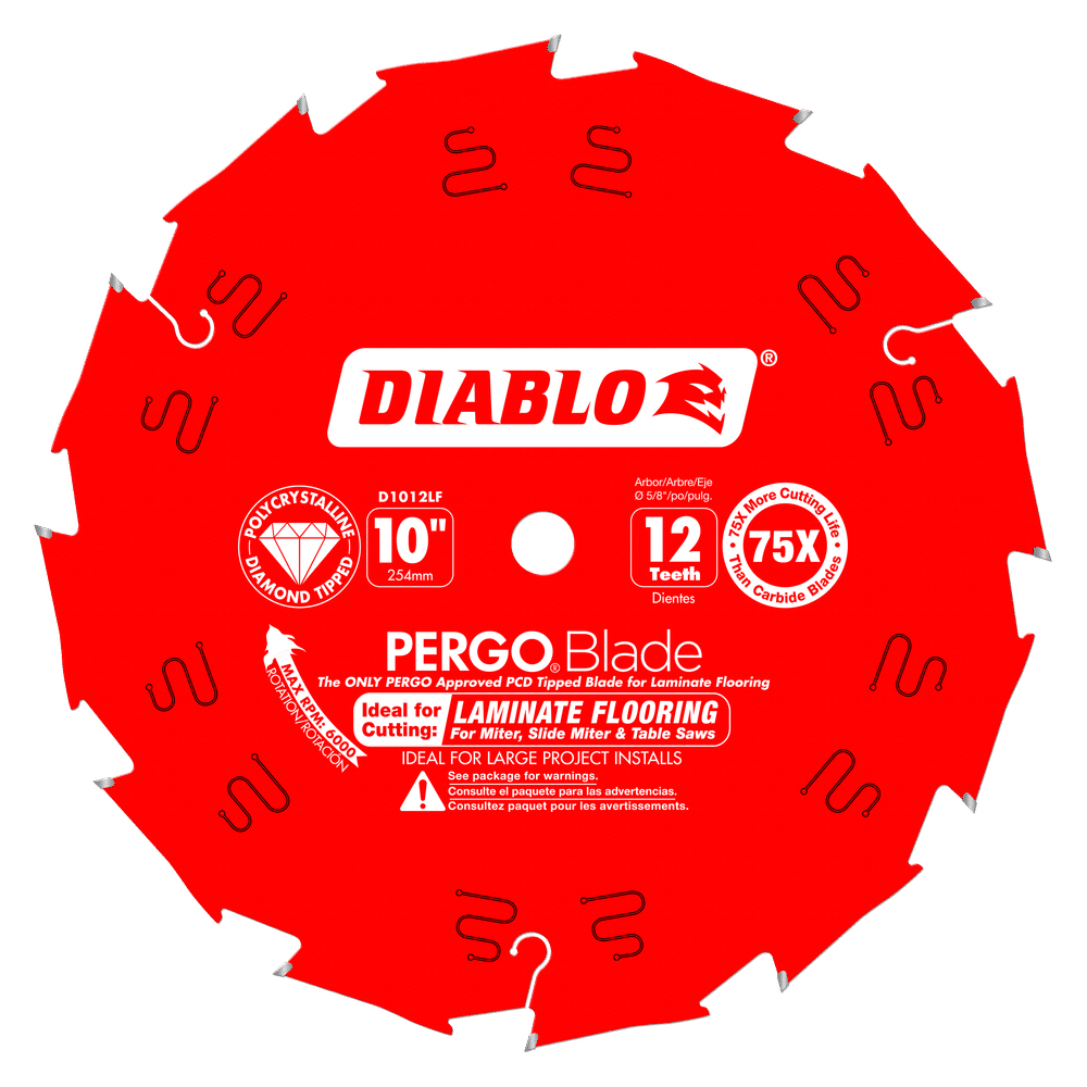 D1012lf Saw Blades Specialty, 10 Chop Saw Blade For Laminate Flooring